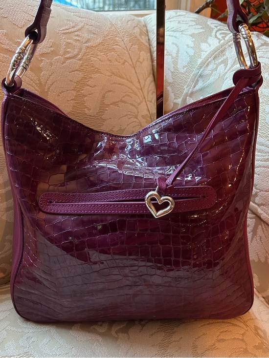 Brighton Handbags - Brighton Cherie Collection Shoulder Bag in Guavaberry Y2K Retired Bag in EUC